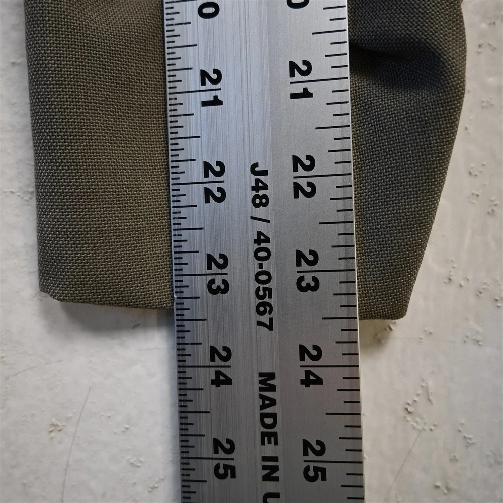 Vtg USA 44S Tan Taupe Gray Hopsack Gold Button Mens Blazer Jacket Sport Coat‎